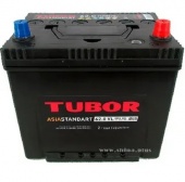 Аккумулятор TUBOR Standart ASIA 6 СТ 62Ah 550A о.п.