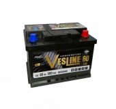 Аккумулятор VESLINE 60 Ah о/п (низкий) 500SAE